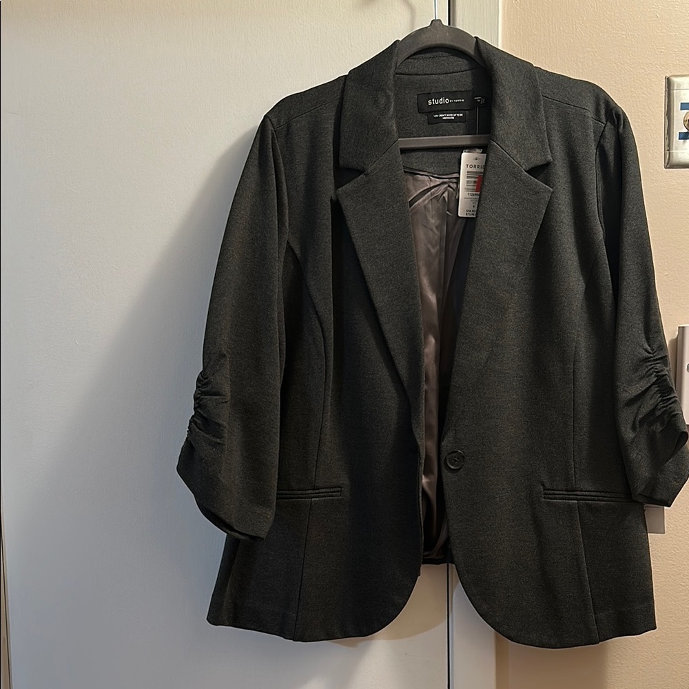 Torrid Black Blazer Modern Tailoring